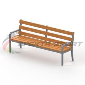 Купить Уличная скамейка со спинкой Дача в Ступине 